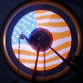 Urban Biker American Flag POV