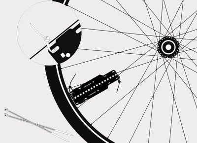Urban biker lighting unit